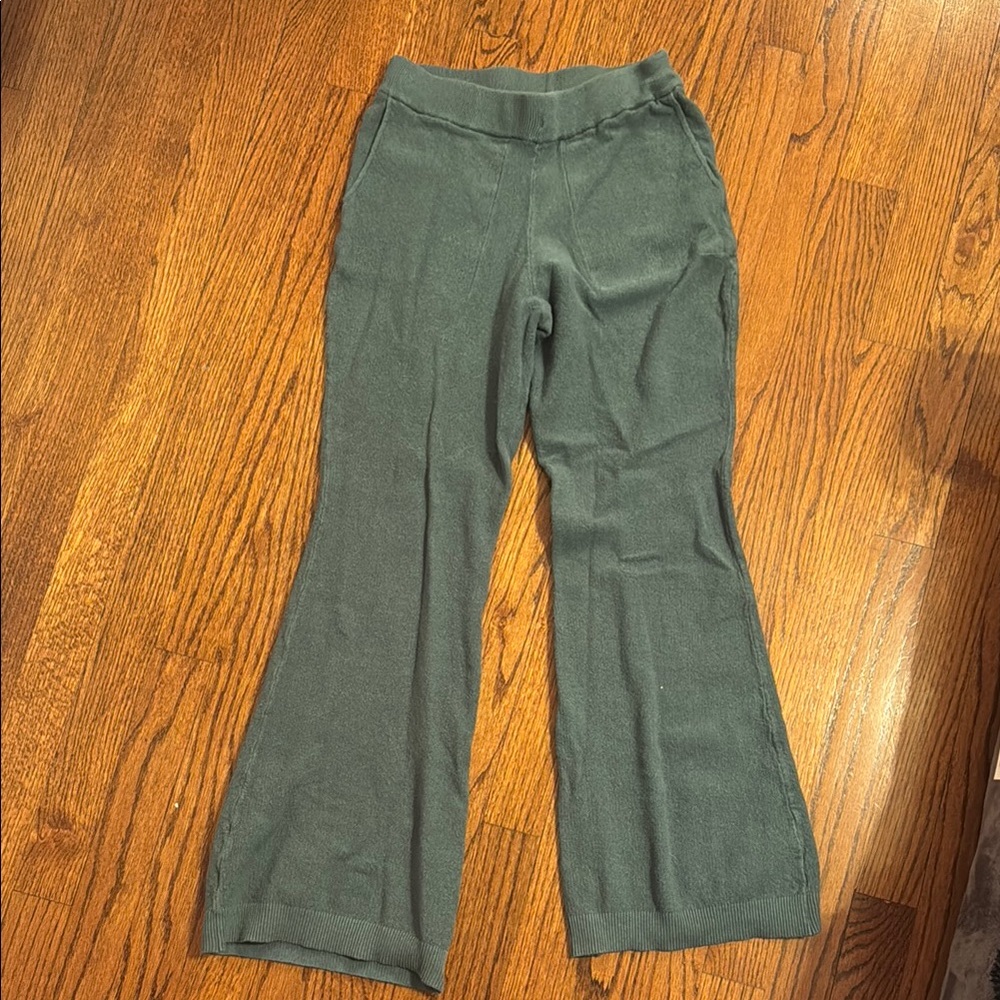 Free People Green Swim Coverup Pants